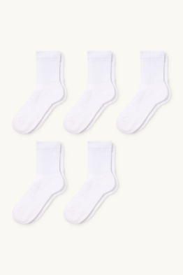 Lot de 5 paires - chaussettes de tennis