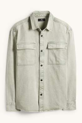 Chemise en jean - relaxed fit - col kent