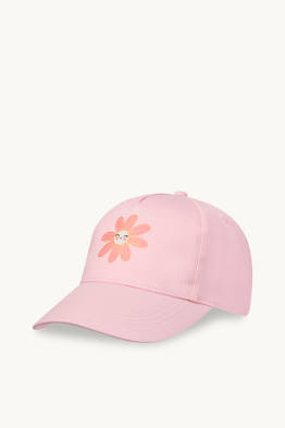 Floare - șapcă de baseball - aspect lucios