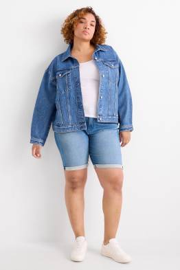 Bermuda en jean - mid waist - jog denim