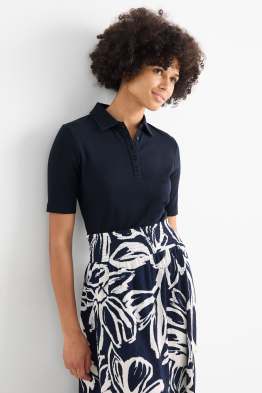 Polo - regular fit - à rayures