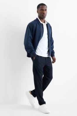 Kalhoty chino - tapered fit - strukturované