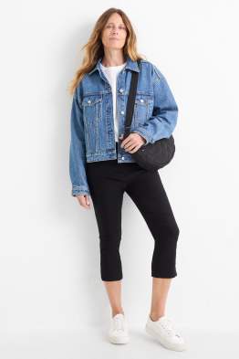 Caprihose - Mid Waist - Slim Fit