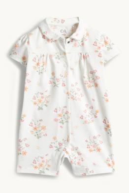 Petites fleurs - pyjama bébé