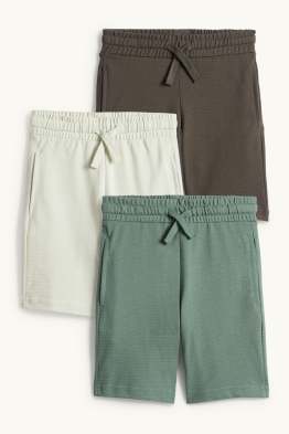 Multipack 3er - Bermudas - strukturiert