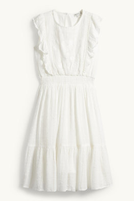 Blume - Kleid - gepunktet