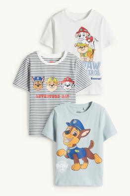 Multipack of 3 - PAW Patrol - Chase, Marshall - short sleeve T-shirt