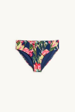 Slip bikini - vita media - LYCRA® XTRA LIFE™- a fiori