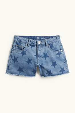 Estrellas - shorts vaqueros