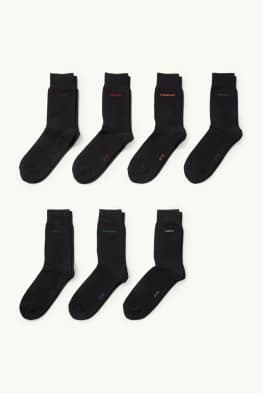 Multipack 7er - Socken mit Motiv - Wochentage