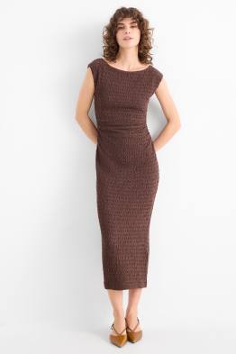 Bodycon-Kleid - strukturiert