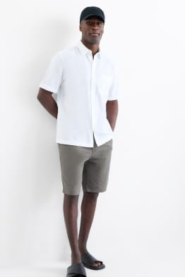 Short - lin mélangé