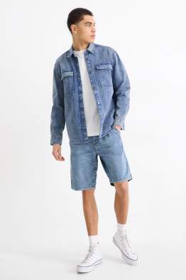 Jeans-Shorts - Jog Denim - LYCRA®