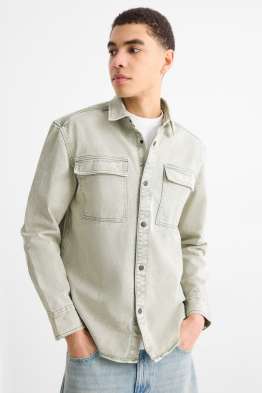Chemise en jean - relaxed fit - col kent