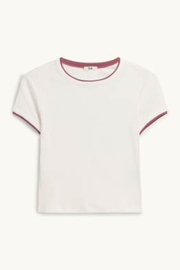 T-shirt - slim fit - 2-in-1-look