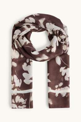 Schal - geblümt