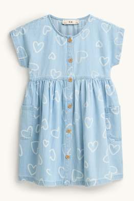 Cœur - robe en jean