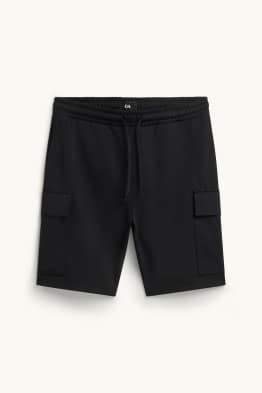 Cargo sweat shorts