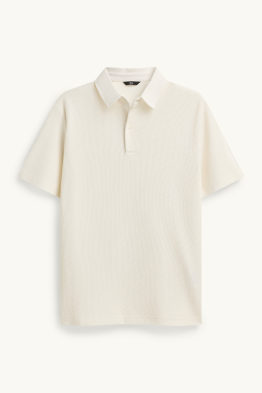 Polo - regular fit - finition texturée