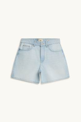 Jeans-Shorts - Mid Waist - Regular Fit