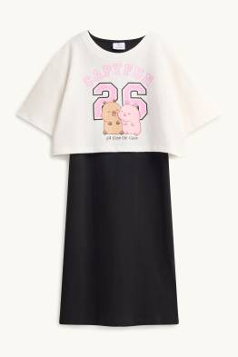 CapyFun - Set - Kurzarmshirt und Kleid - 2 teilig