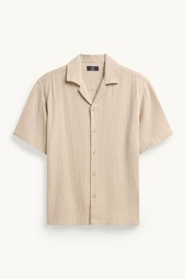 Hemd - Relaxed Fit - Reverskragen