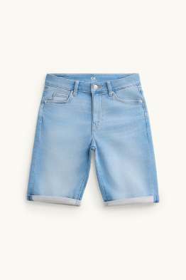 Jeans-Bermudas - Mid Waist