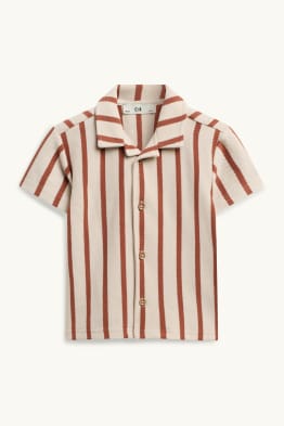 Hemd - gestreift - strukturiert