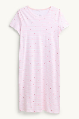 Nachthemd - gestreift - gemustert