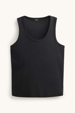 Haut - finition côtelée