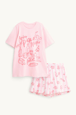 Picknick - Shorty-Pyjama - 2 teilig