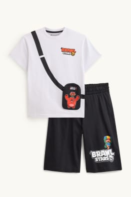 Brawl Stars - conjunt - samarreta de mànigues curtes i pantalons curts de xandall - 2 peces