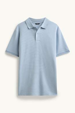 Polo - regular fit - finition texturée