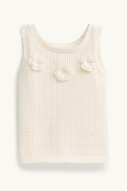 Blume - Baby-Crochet-Top