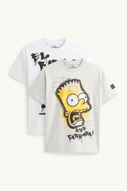 Multipack of 2 - The Simpsons - short sleeve T-shirt