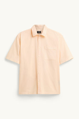 Camicia - relaxed fit - collo all'italiana