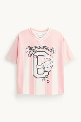Cinnamoroll - Kurzarmshirt - gestreift