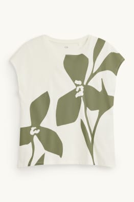 T-shirt - regular fit - à fleurs