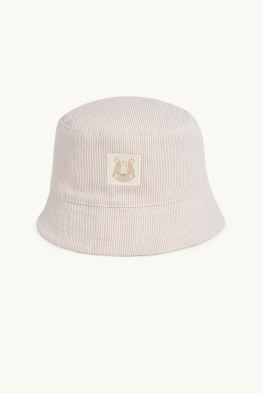 Leopard - czapka niemowlęca - w paski