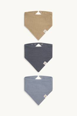 Set van 3 - tijger - babydriehoeksjaaltje