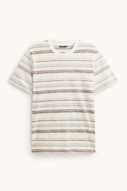 T-shirt - regular fit - à rayures