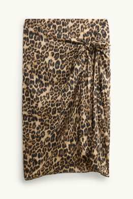 Pareo - estampado de leopardo