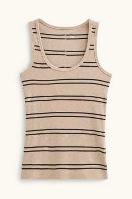 Top - geribd - gestreept