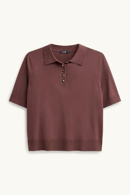 Strick-Poloshirt - Regular Fit