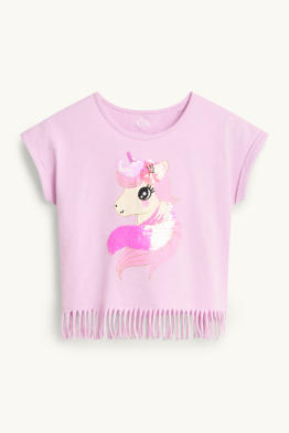 Eenhoorn - T-shirt - glanseffect