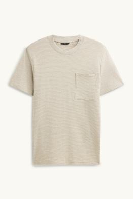 T-shirt - regular fit - à rayures