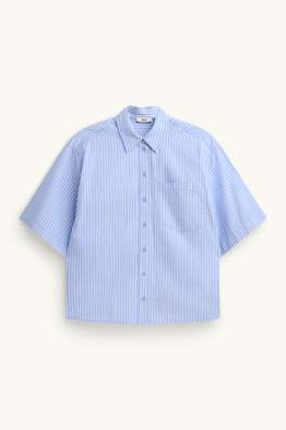 Hemdbluse - gestreift