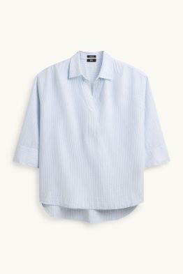Hemdbluse - gestreift