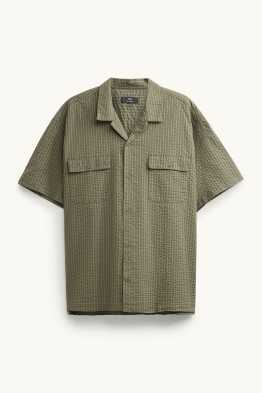 Koszula - relaxed fit - kołnierz rewersowy
