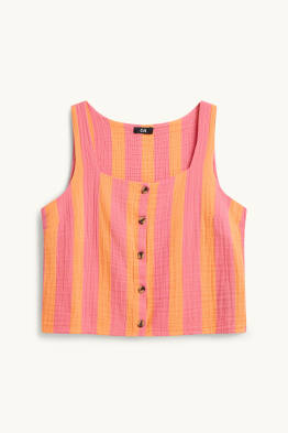 Blusentop - gestreift